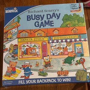 Richard Scarry's Busy Day Game - Vibrant Family Adventure